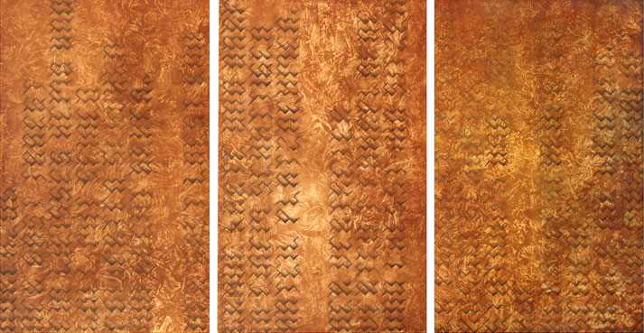 Foto der Arbeit »Durchzug«, 1981/82, Öl/Leinwand, je&nbsp;150&nbsp;cm&nbsp;×&nbsp;100&nbsp;cm