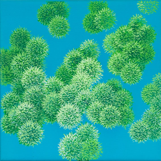 Foto der Arbeit »Ohne Titel«, 2001/2002, Öl/Leinwand, 20&nbsp;cm&nbsp;×&nbsp;20&nbsp;cm