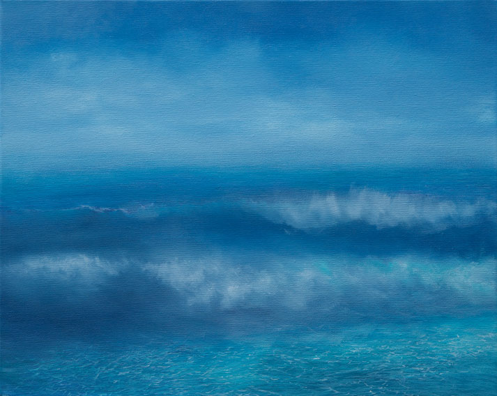 Foto der Arbeit »Seestück«, 2005, Öl/Leinwand, 40&nbsp;cm&nbsp;×&nbsp;50&nbsp;cm