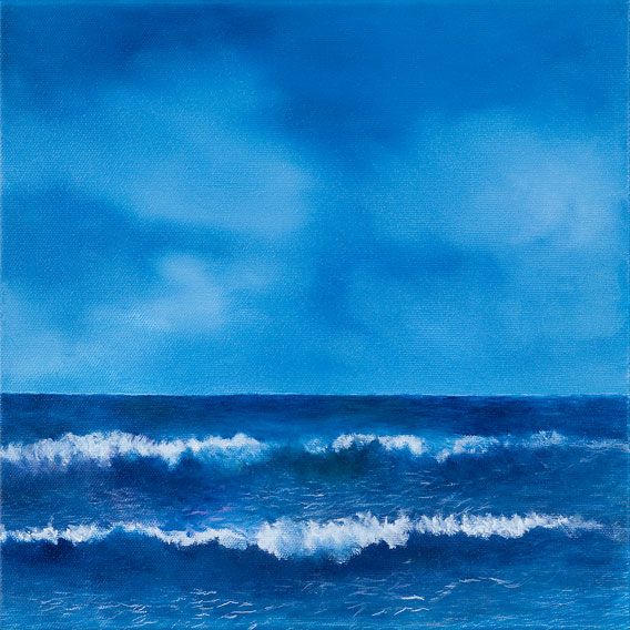 Foto der Arbeit »Seestück«, 2005/2006, Öl/Leinwand, 30&nbsp;cm&nbsp;×&nbsp;30&nbsp;cm