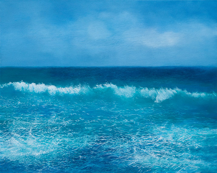 Foto der Arbeit »Seestück«, 2005, Öl/Leinwand, 40&nbsp;cm&nbsp;×&nbsp;50&nbsp;cm