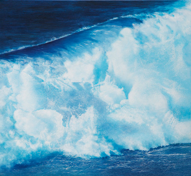 Foto der Arbeit »Seestück«, 2005-2007, Öl/Leinwand, 90&nbsp;cm&nbsp;×&nbsp;100&nbsp;cm